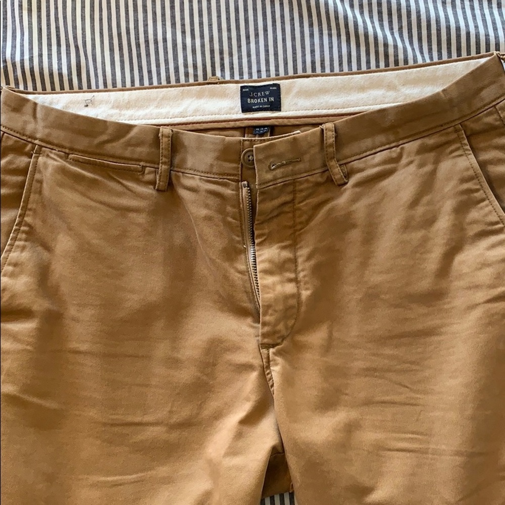 J. Crew Urban Slim Broken In Chino